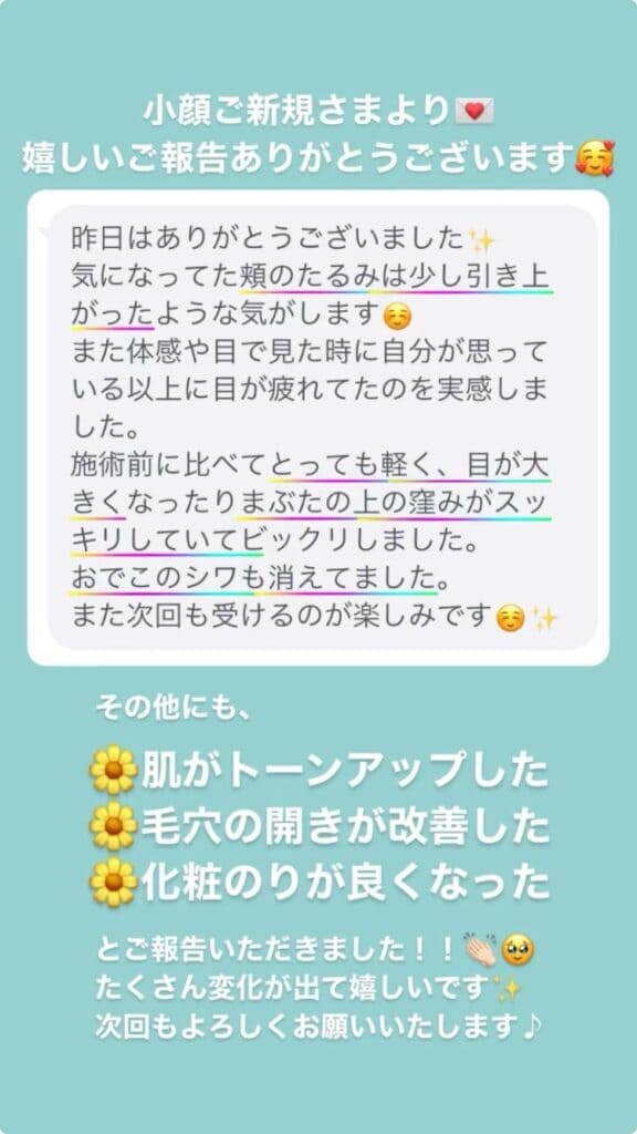 たるみ しわ・ほうれい線 目の開き