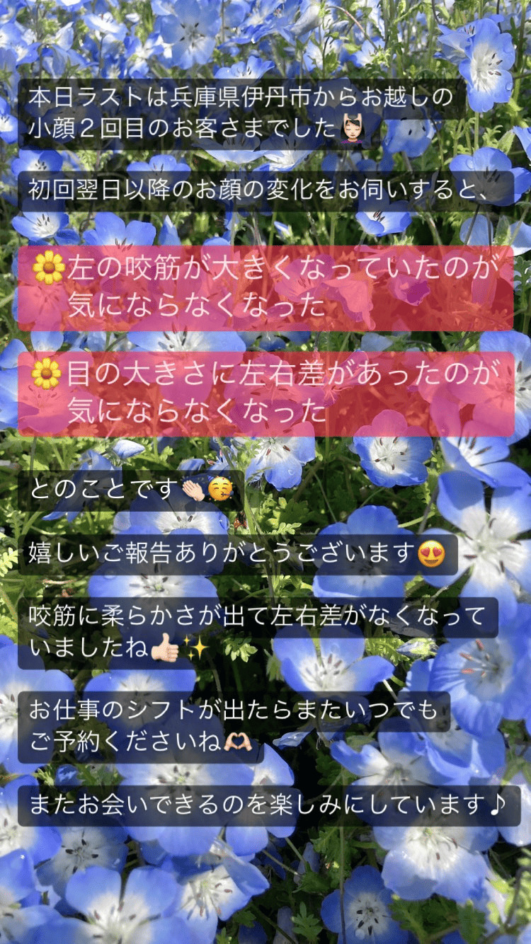 食いしばり・咬筋 目の開き 左右差